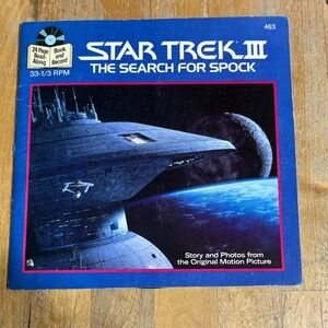 Star Trek III: The Search for Spock Book and Record
